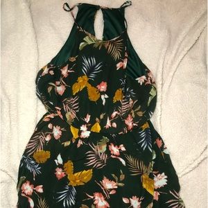 FLORAL HIGH LOW DRESS